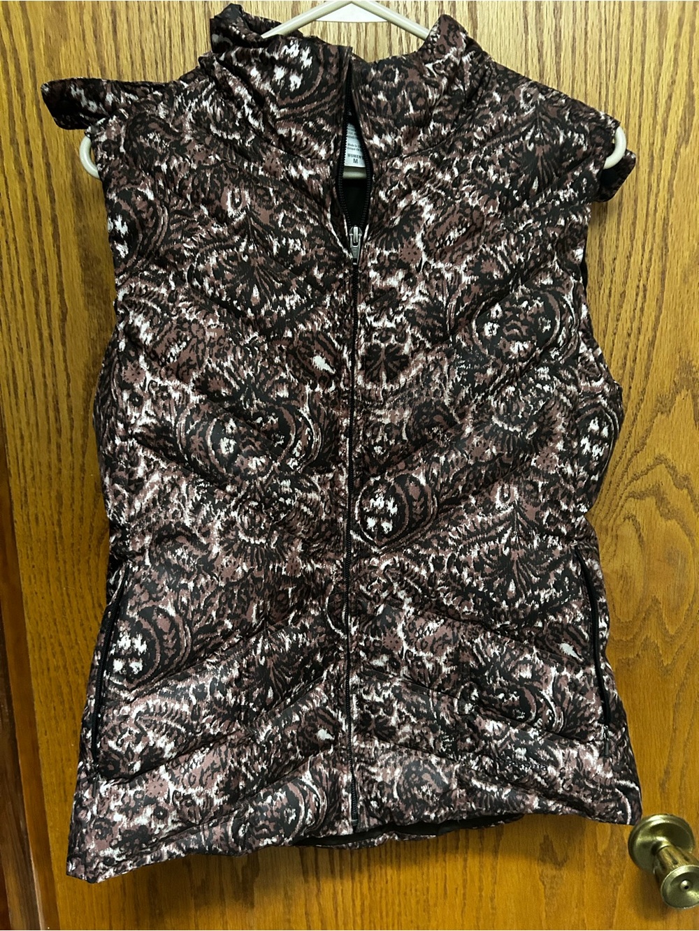 Women’s Patagonia vest with hood